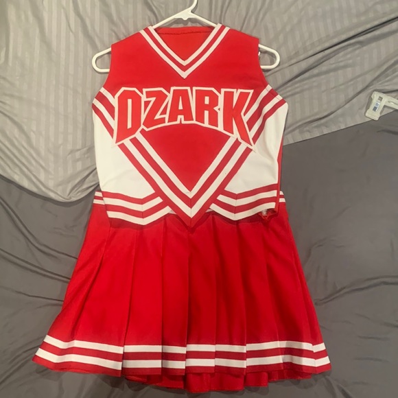 Other Vintage Cheerleading Uniform Ozark Missouri Red White Cosplay